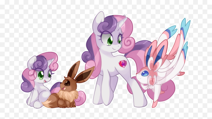 2225795 - Safe Artistloyaldis Sweetie Belle Eevee Pony Unicorn Eevee Emoji,Mlp A Flurry Of Emotions Gallery