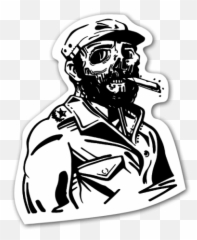 Castro Png And Vectors For Free - Sticker De Fidel Castro Emoji,Fidel Castro Emoticon