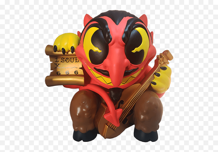 The Toy Chronicle Summoning Devil By Spicy Donut - Fictional Character Emoji,Iphone Red Devil Emoji