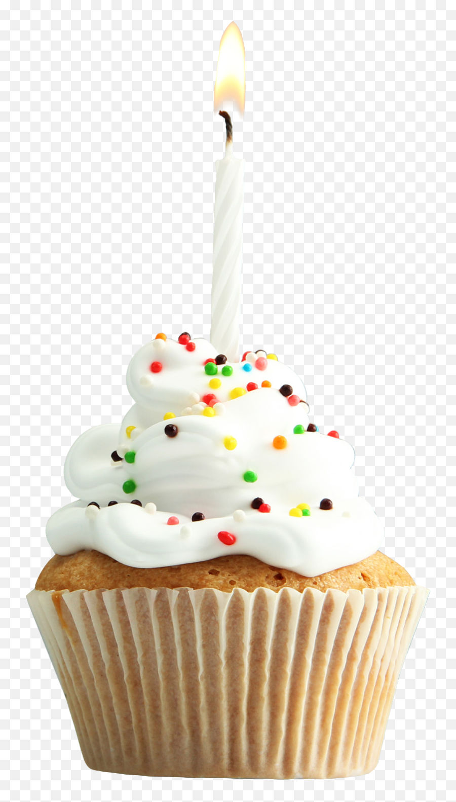 Cupcake Muffin Tart Torte Birthday Cake - Birthday Cupcake With Candle Png Emoji,Cupcake+truck Emoji