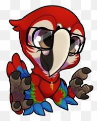 Cute Chibi Joel The Green Winged Macaw - Green Wing Macaw Cartoon Emoji,Fun2draw Emoji