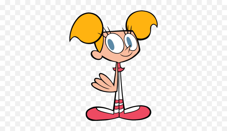 Dexters Laboratory Major Characters - Cartoon Network Dee Dee Emoji,Clipart Emoticons Mental Telopathy