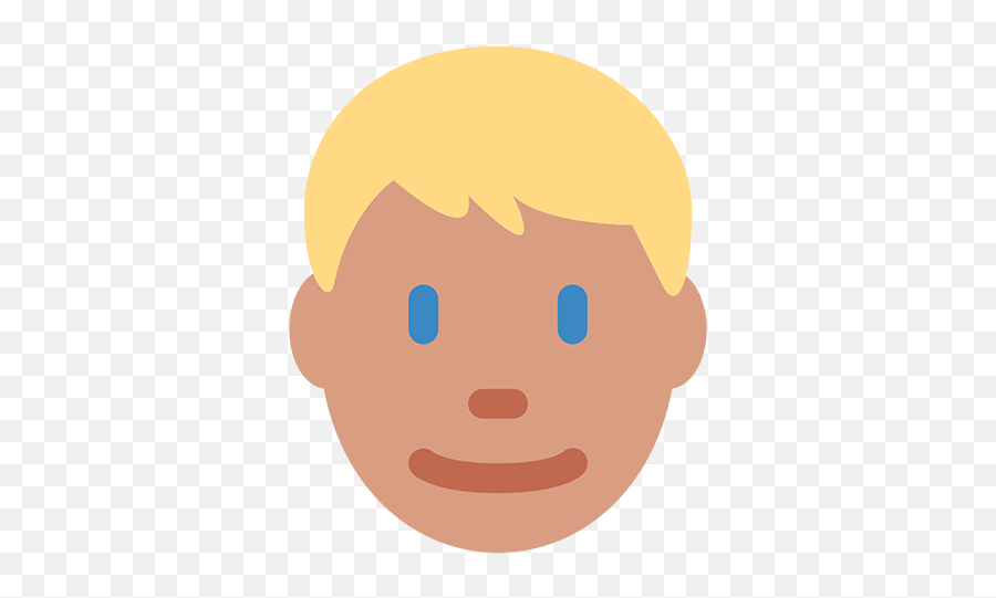 Person With Blond Hair Id 10588 Emojicouk - Blonde Guy Icon Png,Hair Emoji