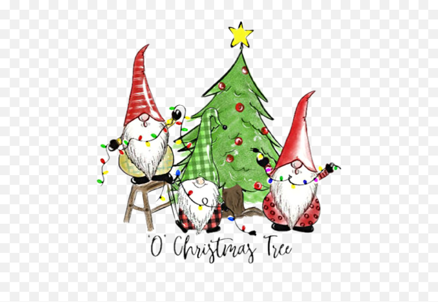 Gnome Gnomes Christmas Tree Sticker By Stephanie - O Christmas Tree Gnomes Emoji,Christmas Tree Emoji