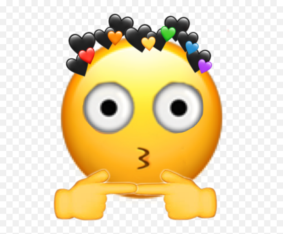 Emoji Emojicrown Sticker By Trash - Nervous Emoji,Nervous Emoji