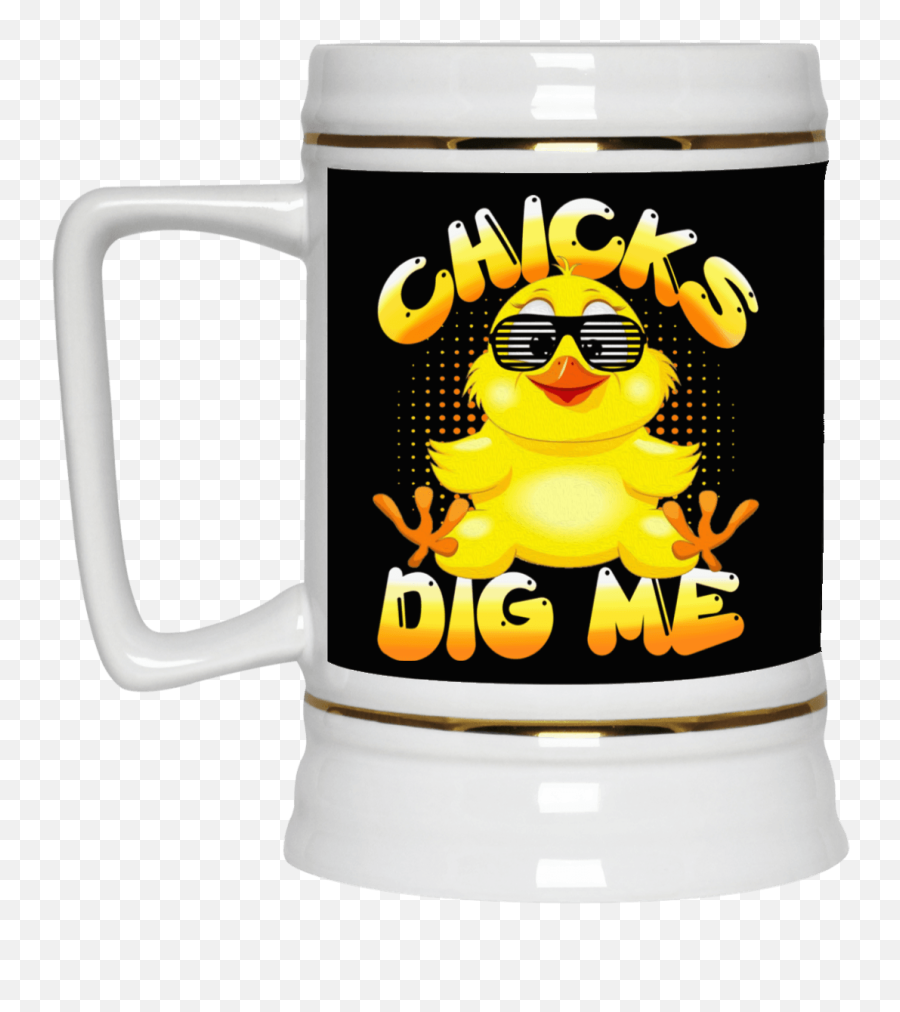 Chicks Dig Me Ceramic Coffee Mug - Trucker Wife Nutrition Fact Emoji,Anti Dust Mask Anime Emoticon