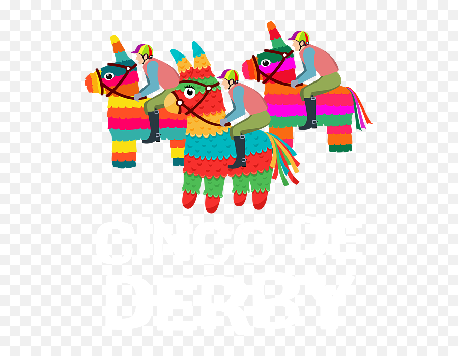 Cinco De Derby Kentucky Pinata Sombrero Mexican Shirt Fleece Blanket - Pinata Illustration Emoji,Kentucky Derby Emoticon