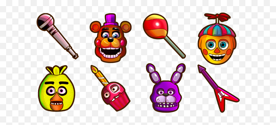 Five Nights At Freddyu0027s Mouse Cursors Try Not To Get - Fnaf Cursor Rockstar Freddy Emoji,Freddy Emoticon Icarly