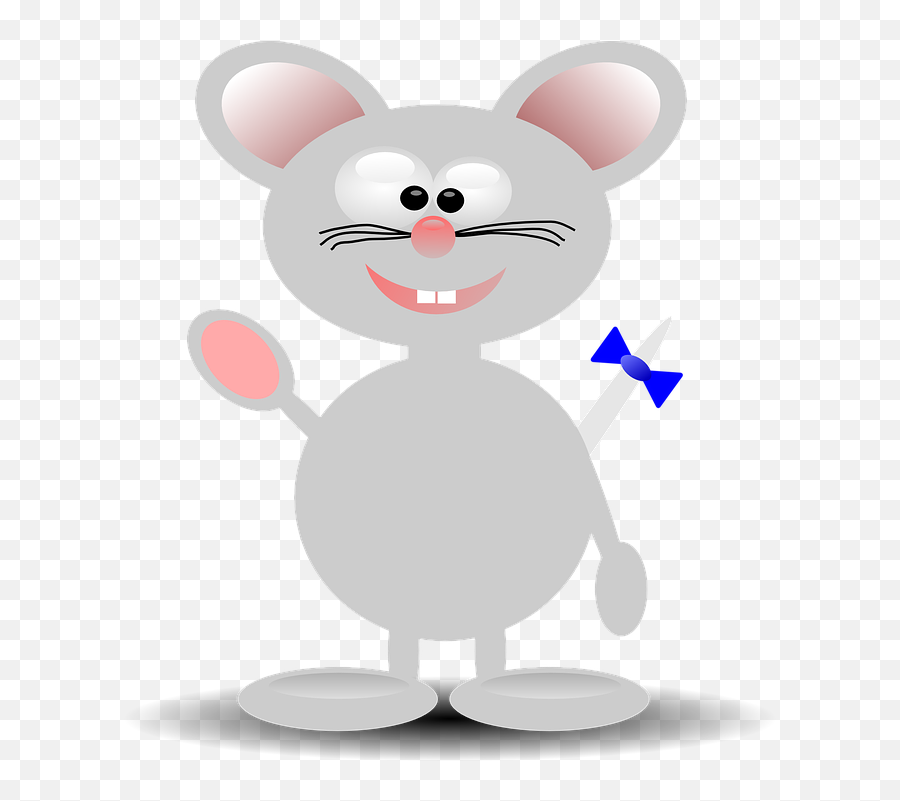 Mouse Cute Happy - Mice Animation Emoji,Animal Emotions Cartoon