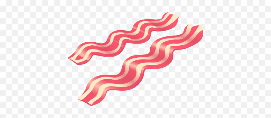 Bacon Icon - Color Gradient Emoji,Bacon Emoji
