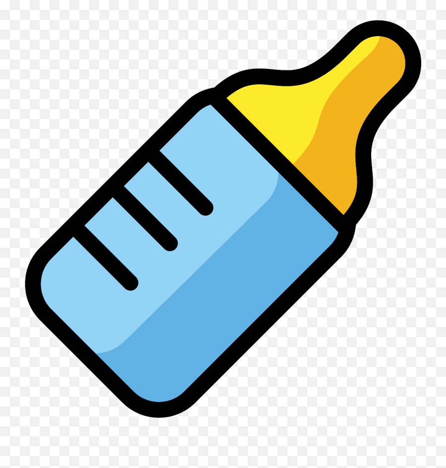 Baby Bottle - Biberon Emoji,Bottle Emoji