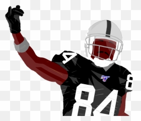 Antoniobrown Raiders Cartoon Sticker By Jesse Cook Emoji,Raiders Twitter Emoji