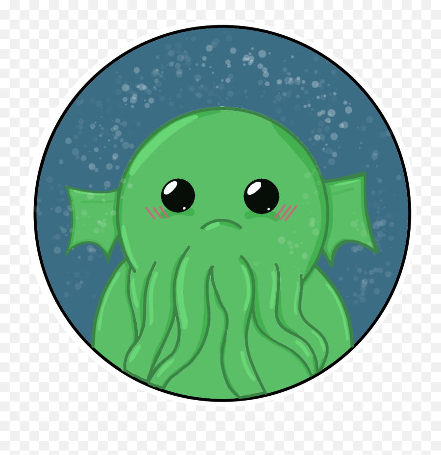 Cthulhu Kawaiii Image - Fictional Character Emoji,Cthulhu Emoji