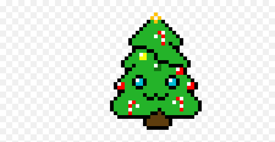 Pixilart - The Christmas Tree By Troskyromero Emoji,Christmas Tree Emoji Transparent Png