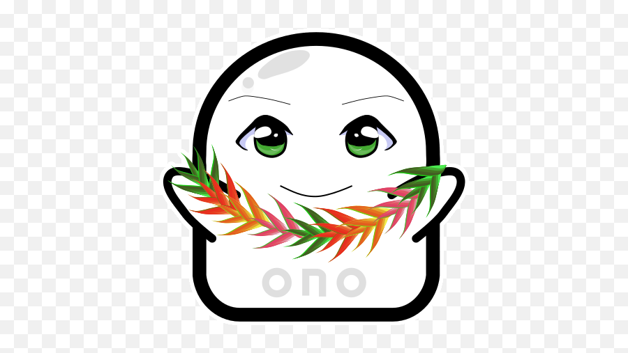 Ono Hawaii Style Stickers U2014 Steemit - Happy Emoji,Hawaiian Emoticon