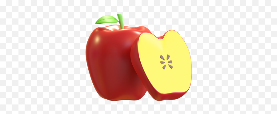 Red Apple Fruit 3d Illustrations Designs Images Vectors Emoji,Apple Avatar Emoji