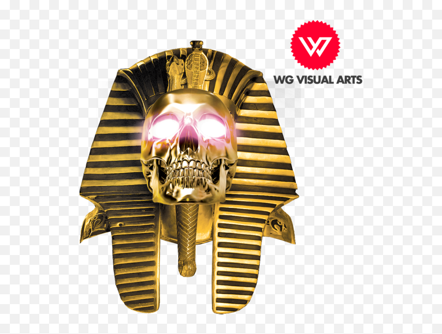 Egyptian Pharaoe Skull Psd Official Psds Emoji,Eygptian Emojis