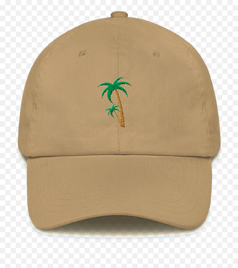 Palm Tree Twill Dad Hat U2013 Island Life Apparel Emoji,Palm Leaf Emoji