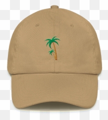 Palm Tree Twill Dad Hat U2013 Island Life Apparel Emoji,Palm Leaf Emoji