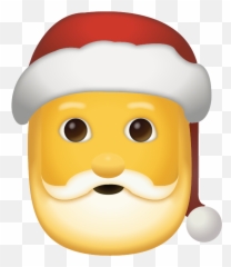Santa Emoji Free Download Ios Emojis - Santa Claus Emoji Png,Free Emojis