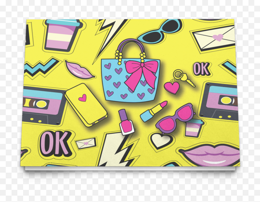 Tween Girlsu0027 Stationery U0026 Desk Items Fashionably Yours - Girly Emoji,Yasss Emoji