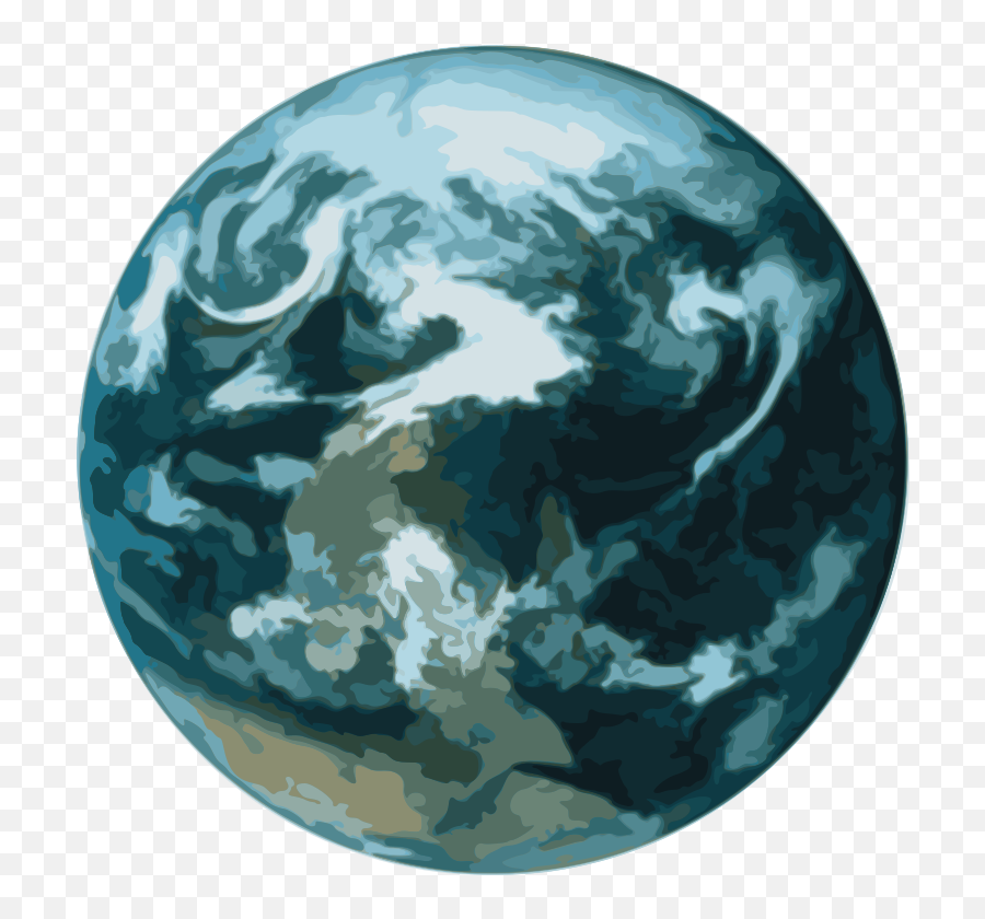 Earth Emoji Clip Art Image - Earth Vector Art,Emoji Svg Files