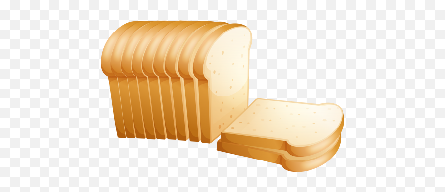 Toast Bread Png Clip Art - Bread Png Clipart Emoji,Bread Emoji Png