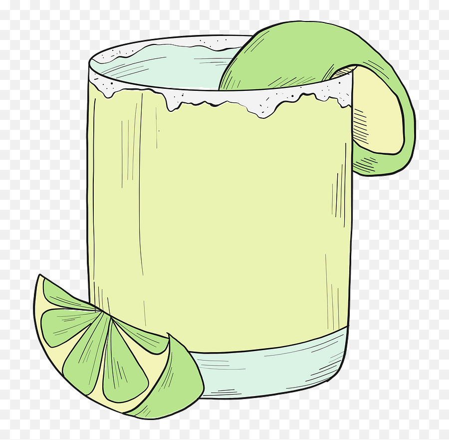 Margarita Cocktail Clipart - Cylinder Emoji,Emoji 2 Answers Margarita