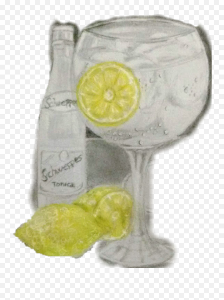 Gintonic Sticker - Drink Emoji,Gin And Tonic Emoji