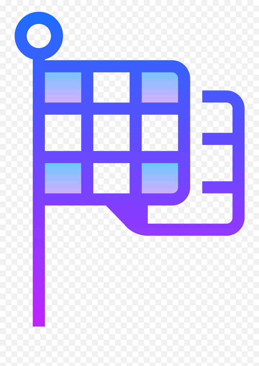 Finish Flag Icon - Vertical Emoji,Checker Flag And Line Emoji