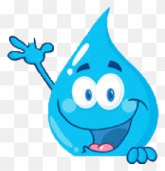 Raindrop Clipart Face Raindrop Face - Gota De Agua Png Animada Emoji,Raindrop Emoticon