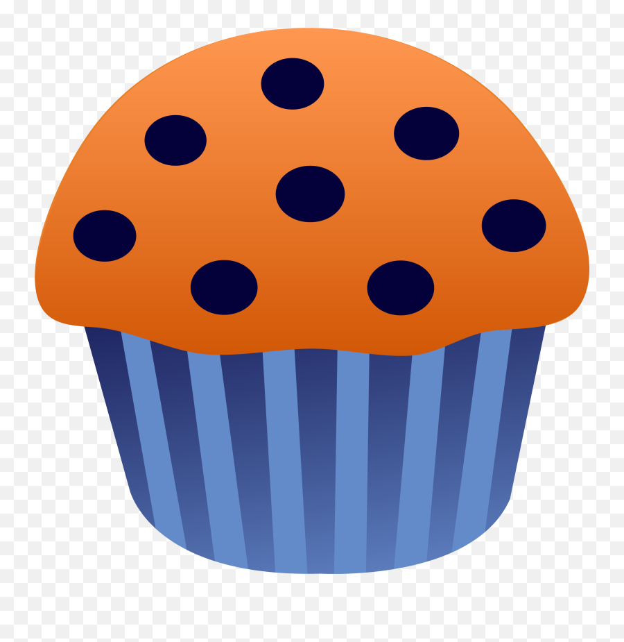 Library Of Blue Muffin Picture Royalty - Cute Muffin Emoji,Muffin Emoticon