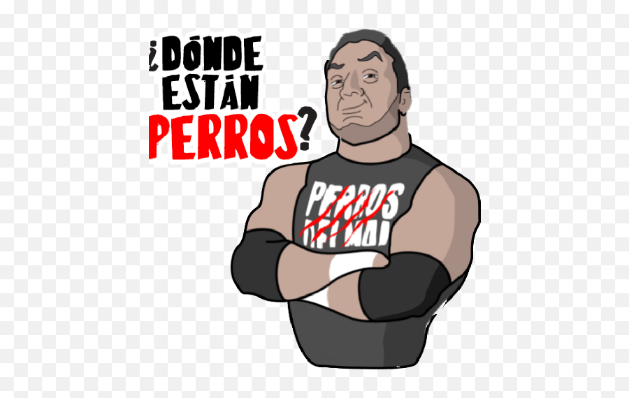 Lucha Libre 2 - Kcidis Fist Emoji,Strong Man Emoji