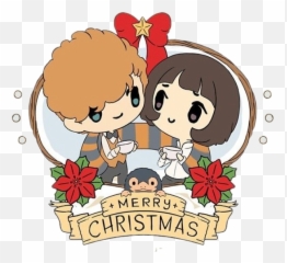 Cute Kawaii Sticker By Raven - Interaction Emoji,Christmas Emojis Hug