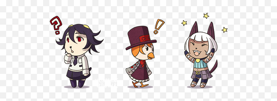 What A Unique - Looking Bunch Of Villagers By A Miru Lee 1 Skullgirls Ms Fortune Cat Emoji,Animal Crossing New Leaf How To Delete An Emotion