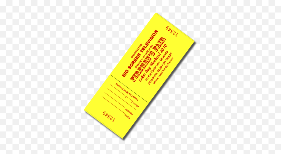 Download Raffle Ticketsbooks - Sample Raffle Tickets Png Sample Raffle Tickets Emoji,Labor Day Emoji