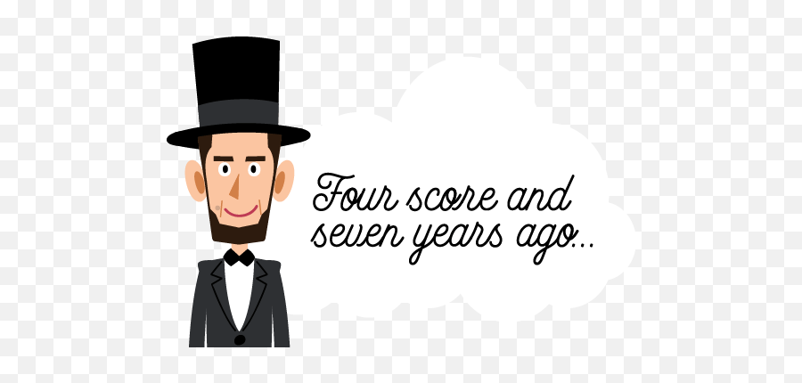 Unit Study Supplement Abraham Lincoln Us 16th President - Top Hat Abraham Lincoln Cartoon Emoji,President & Ceo Emoticon