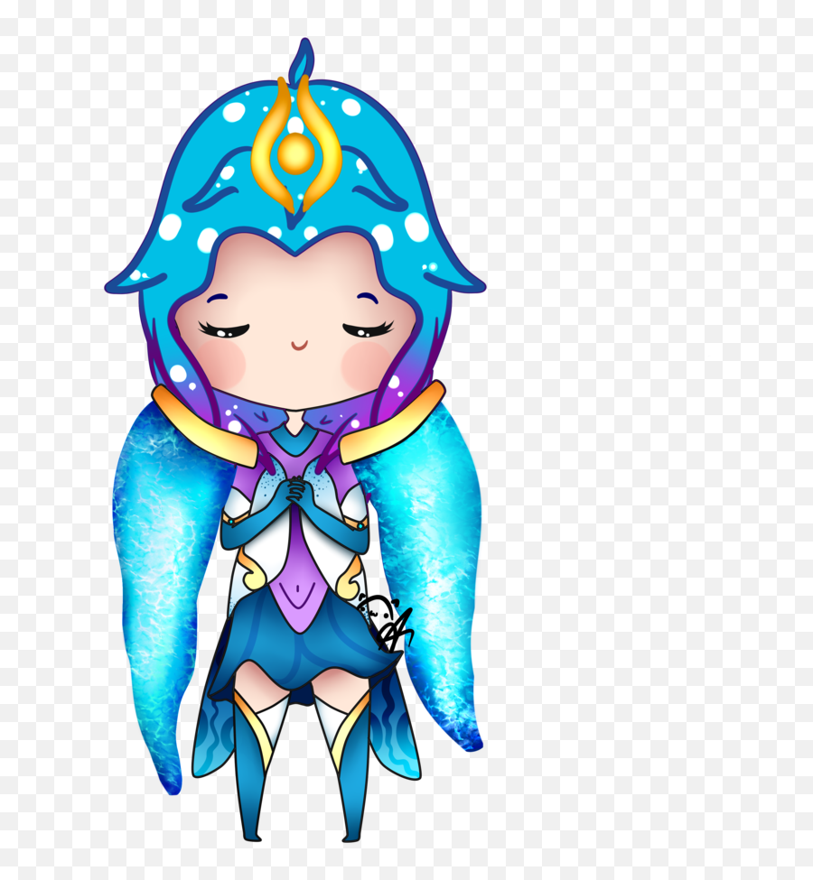 Amazing League Of Legends Clipart Lux - Champion Lol Chibi Transparent Emoji,League Of Legends Star Guardian Emoji