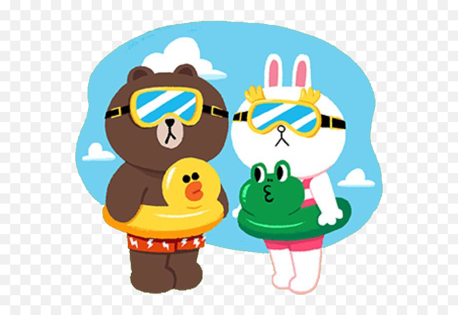 Clipart Swimming Emoji Picture - Brown Cony Swimming,Swimmer Emoji