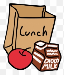 Drawn Lunch And Paper Bag Free Image - Lunch Clipart Emoji,Brown Paper.bag Emotions