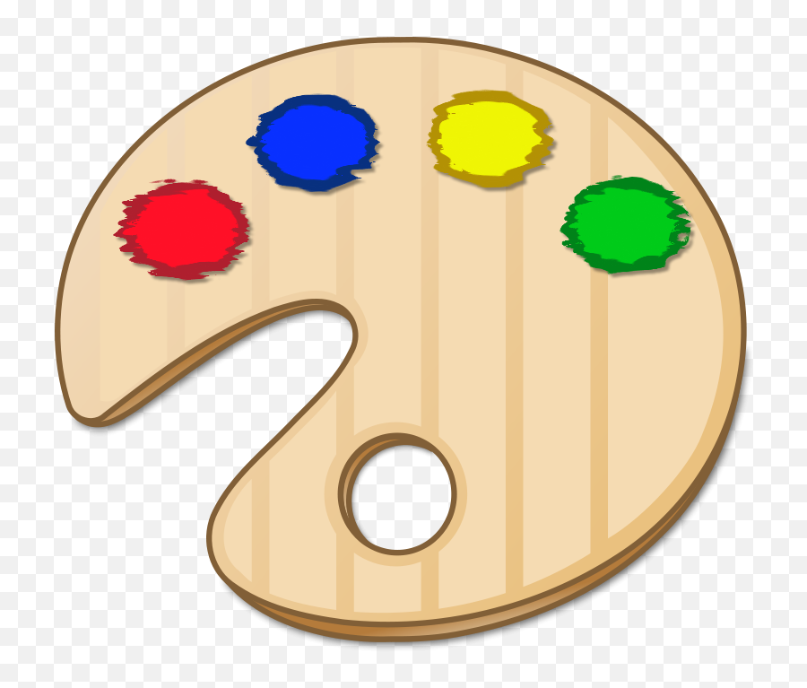 Color Palette Clipart - Color Palette Clipart Emoji,Emojis Of An Art Palette