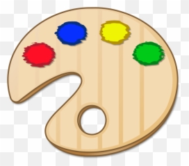 Color Palette Clipart - Color Palette Clipart Emoji,Emojis Of An Art Palette
