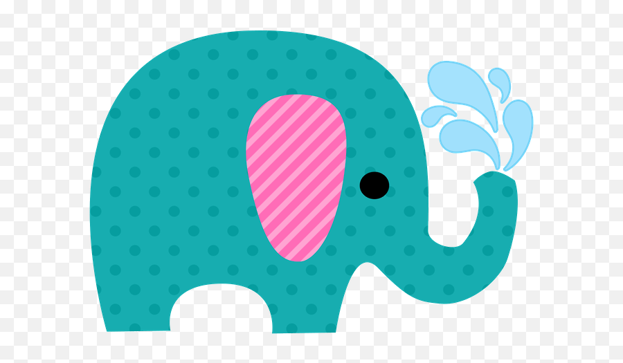 Cute Colored Elephants Clipart Oh My Fiesta For Ladies Emoji,Free Emoticon For Elephant
