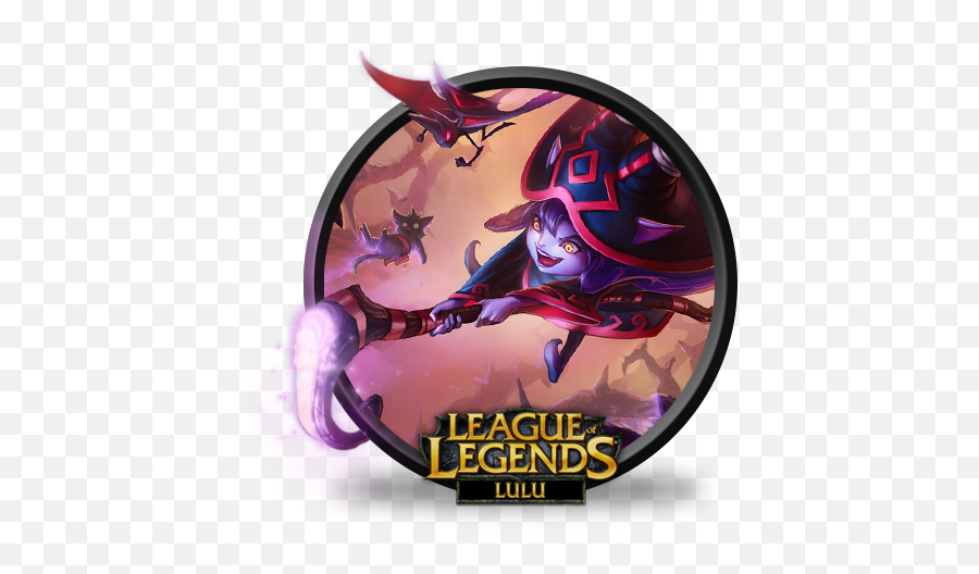 Legends Lulu Icon Png Clipart - Icon League Of Legends Lulu Png Emoji,League Of Legends Emoticons