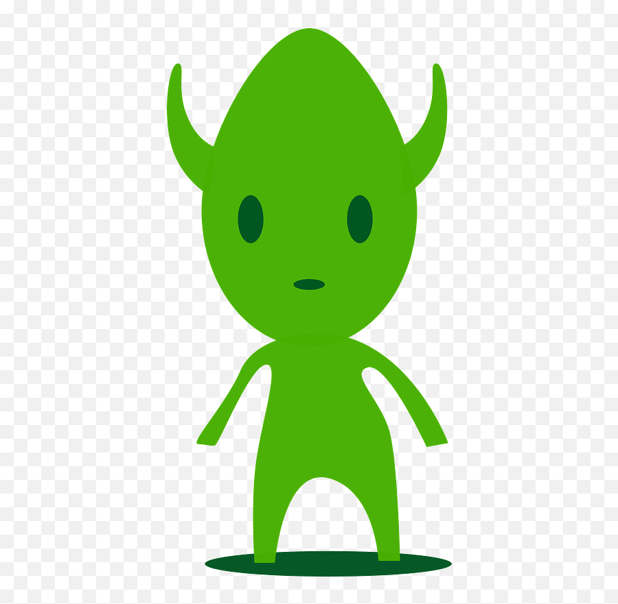 Green Alien Clipart - Free Green Alien Clipart Emoji,Little Alien Head Emoticon