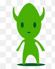 Green Alien Clipart - Free Green Alien Clipart Emoji,Little Alien Head Emoticon