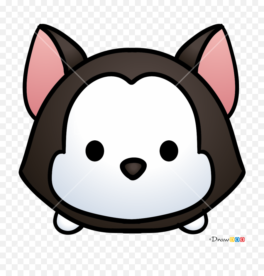 How To Draw Figaro Disney Tsum Tsum - Happy Emoji,Tsum Tsum Emoji