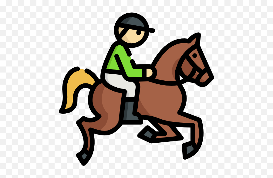 Summer Recreation - Horse Emoji,Riding On A Horse Emoji