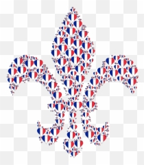 Fleur De Lis France Heart - Alhambra Emoji,Do The French Use A Lot Of Heart Emojis