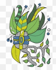 Free Photo Flowers Nature Hand Drawn - Art Emoji,Hand Drawn Emotion Images